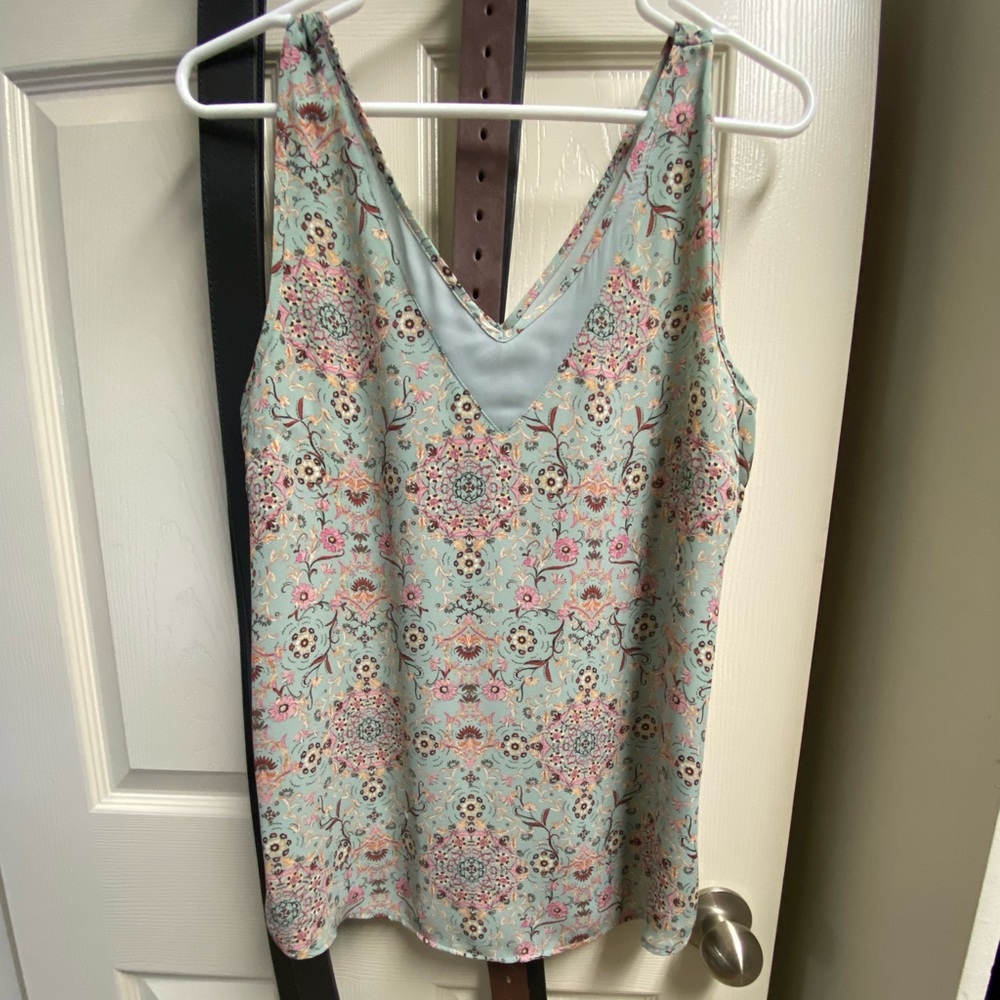 Maurices floral tank top